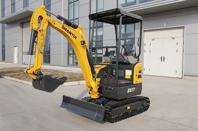 MiniExcavator Shantui SE17SR 1 (4) MiniExcavator Shantui SE17SR