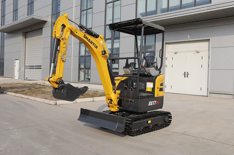 MiniExcavator Shantui SE17SR 1 (5) MiniExcavator Shantui SE17SR