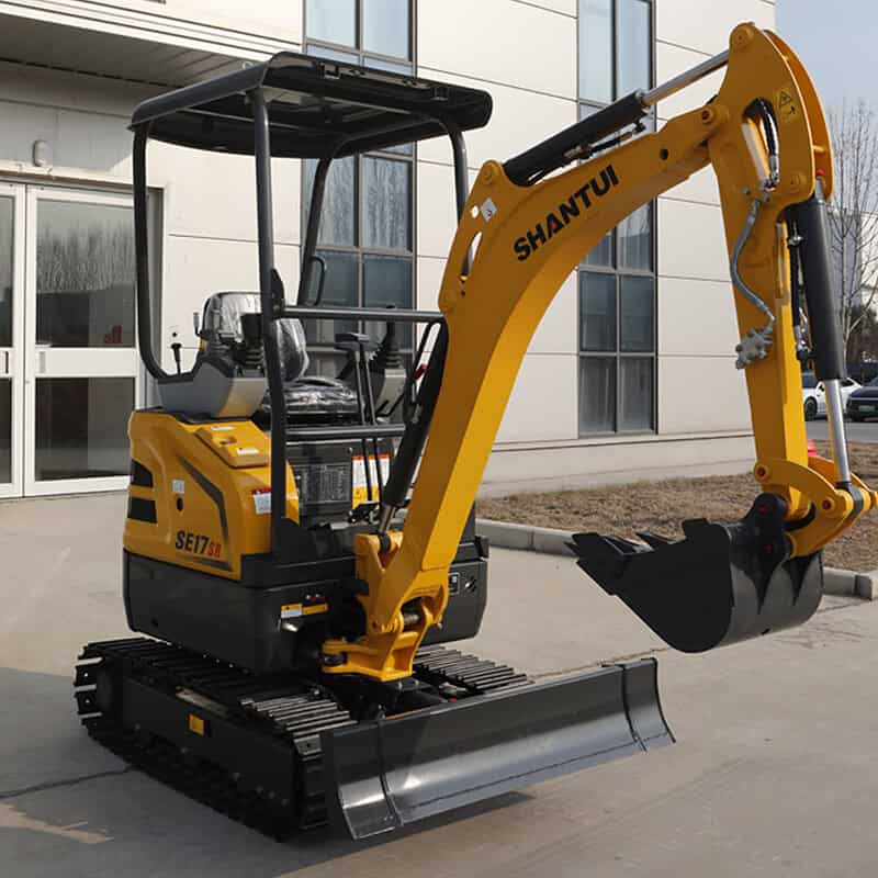 MiniExcavator Shantui SE17SR 1 (9) MiniExcavator Shantui SE17SR